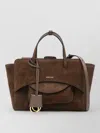 Hidesins Medium Leather Tote Top Handle Strap