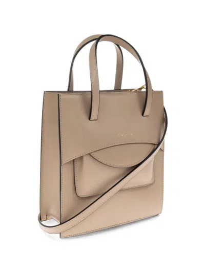Hidesins Medium Pocket Logo-print Tote Bag In Neutral