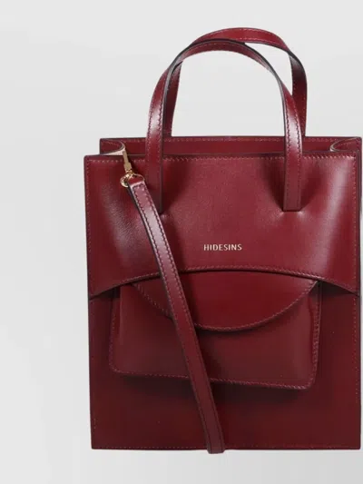Hidesins Mini Bag With Flap And Handle