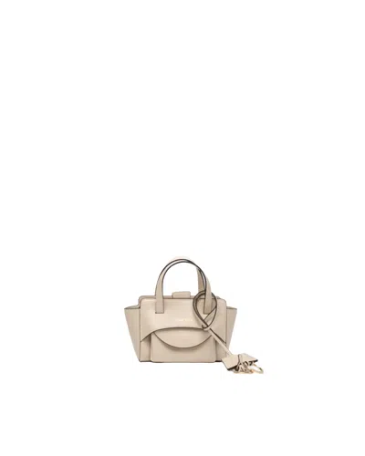 Hidesins Mini Flap Xs Butter Leather Handbag In Pattern