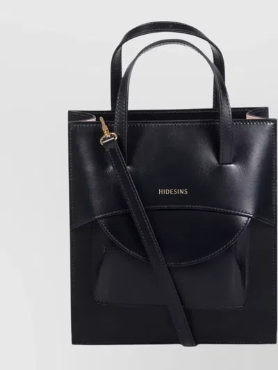 HIDESINS MINI LEATHER BAG DETACHABLE STRAP