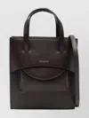 Hidesins Mini Leather Bag Detachable Strap In Brown