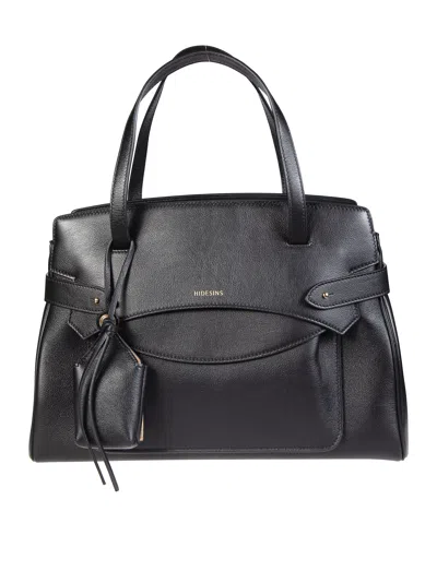 Hidesins Mini Lullaby Shoulder Bag With Side Buckle In White