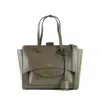 Hidesins Moss Leather Bag Flap L In Green