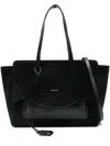 Hidesins Panelled Tote Bag In Black