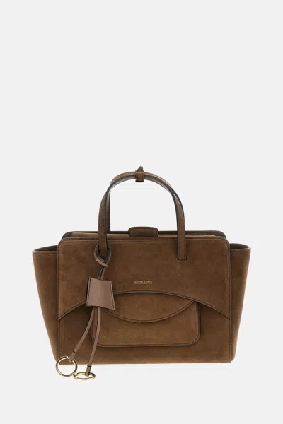 Hidesins Shoulder Strap Bag Flap M In Brown