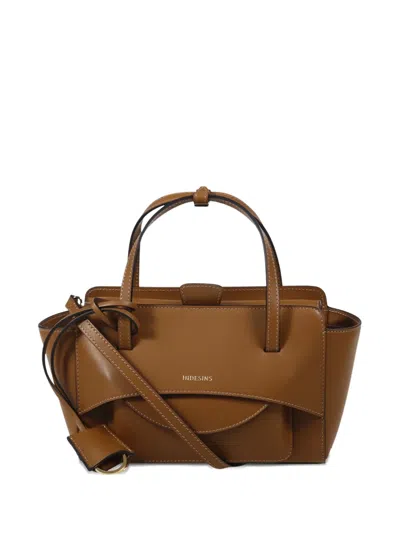 Hidesins Small Flap Tote Bag In Blue