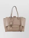 Hidesins Soft Calfskin Leather Shoulder Bag With Top Handles