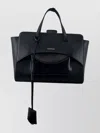Hidesins Soft Calfskin Shoulder Bag With Flat Bottom