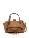 Hidesins Suede Tote Bag In Brown