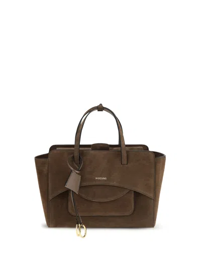 Hidesins Top Handle Bag In Brown