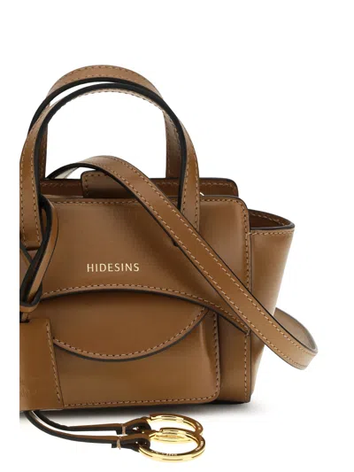 Hidesins Top Handle Bag In Caramel