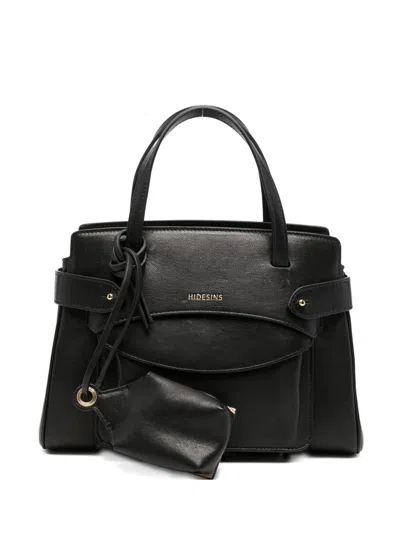 Hidesins Women's Lullaby Small Leather Tote In Black