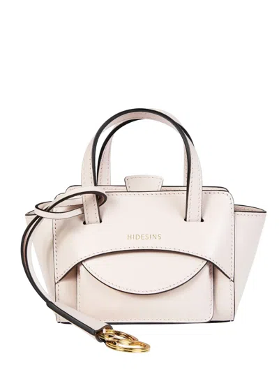Hidesins Xs Flap Tote Bag In White
