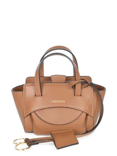 Hidesins Xs Flap Two-way Tote Bag In Orange