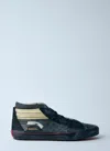 Hidn-ander Baskate Sneaker In Black