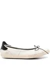 Hidnander Amy Ballet Flats In Neutrals