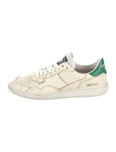 Pre-owned Hidnander Leather Sneakers In Neutrals