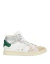 Shop Hidnander Man Sneakers Beige Size 9 Leather