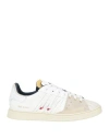 Shop Hidnander Man Sneakers Beige Size 9 Leather