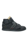 Hidnander Man Sneakers Black Size 9 Leather In Black