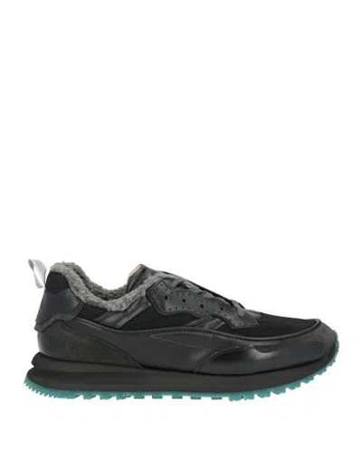 Hidnander Man Sneakers Black Size 9 Textile Fibers
