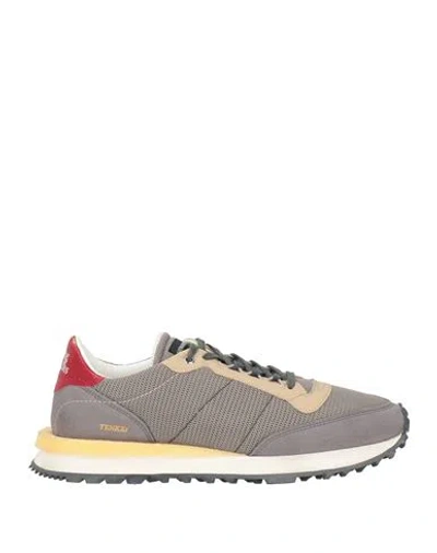 Hidnander Man Sneakers Grey Size 11 Textile Fibers