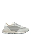 Hidnander Man Sneakers Grey Size 7 Textile Fibers, Leather