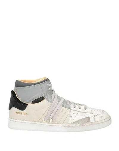 Hidnander Man Sneakers Grey Size 9 Leather