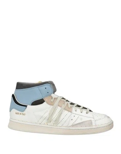 Hidnander Man Sneakers White Size 13 Leather
