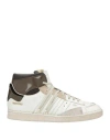 Hidnander Man Sneakers White Size 13 Leather