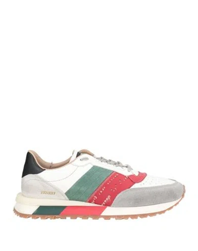 Hidnander Man Sneakers White Size 7 Leather