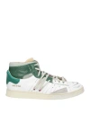 HIDNANDER HIDNANDER MAN SNEAKERS WHITE SIZE 7 LEATHER