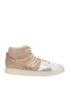 Hidnander Man Sneakers White Size 12 Soft Leather In White
