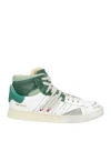 Hidnander Man Sneakers White Size 7 Leather In White