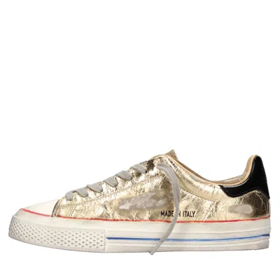 Hidnander Sneakers Golden In Oro Metallici E Grigi