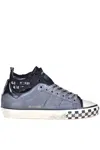 Hidnander Starless Hight Punk Sneakers In Charcoal
