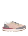 Hidnander Woman Sneakers Apricot Size 8 Textile Fibers In Orange