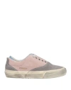 Hidnander Woman Sneakers Light Pink Size 6 Leather, Textile Fibers In Pink