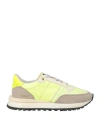 Hidnander Woman Sneakers Lime Green Size 8 Leather