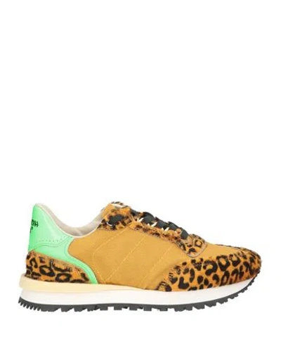 Hidnander Woman Sneakers Marigold Size 9 Textile Fibers In Multi