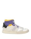 Hidnander Woman Sneakers Purple Size 6 Soft Leather In Purple
