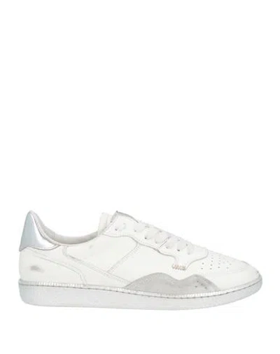 Hidnander Woman Sneakers White Size 11 Leather
