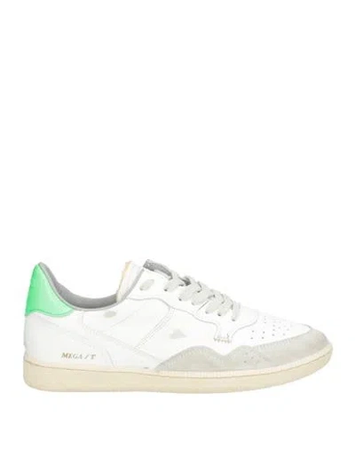 Hidnander Woman Sneakers White Size 6 Leather