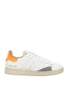 Hidnander Woman Sneakers White Size 8 Leather In White