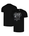 Hifi Entertainment Men's And Women's Black Joan Jett The Blackhearts T-shirt In Black