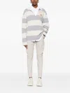 High Belted Trousers In Neutral