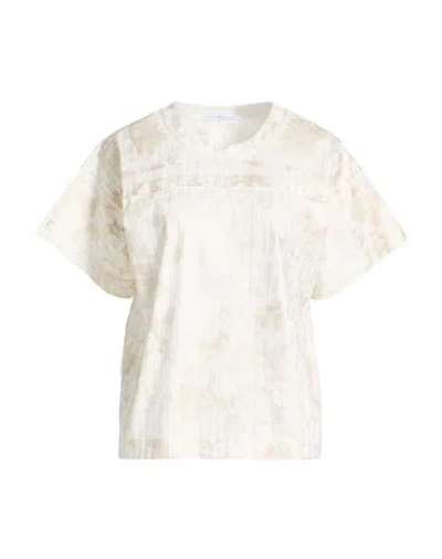 High Blink Woman Top Ivory Size L Cotton In White