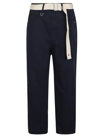 HIGH TROUSERS BLUE