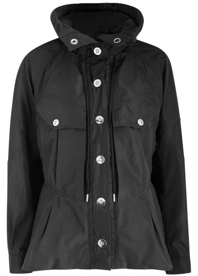 High Cohort Shell Puffer Jacket In Black